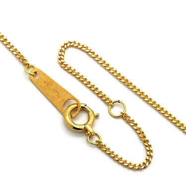 ノンブランド NON BRAND ダイヤペンダント イエローゴールド K18YG ダイヤモンド ネックレス 750 18K 1P 1粒