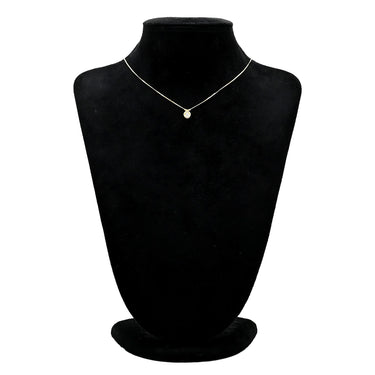 ノンブランド NON BRAND ダイヤペンダント イエローゴールド K18YG ダイヤモンド ネックレス 750 18K 1P 1粒