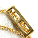 ノンブランド NON BRAND ダイヤペンダント イエローゴールド K18YG ダイヤモンド ネックレス 750 18K