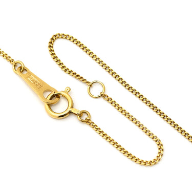 ノンブランド NON BRAND ダイヤペンダント イエローゴールド K18YG ダイヤモンド ネックレス 750 18K