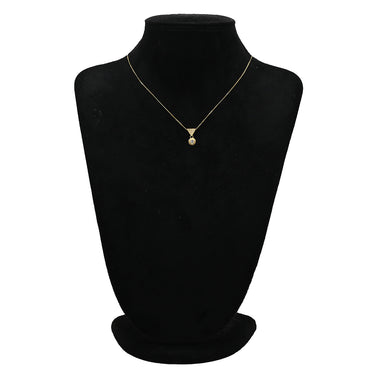 ノンブランド NON BRAND ダイヤペンダント イエローゴールド K18YG ダイヤモンド ネックレス 750 18K