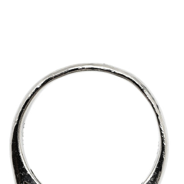 ノンブランド NON BRAND ブルーサファイア ダイヤ リング ブルー×プラチナシルバー Pt900 サファイア ダイヤモンド リング 指輪 青 パヴェダイヤ オーバル プラチナム 10号