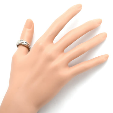 ノンブランド NON BRAND ダイヤリング プラチナシルバー Pt900 ダイヤモンド リング 指輪 1P I粒 14号