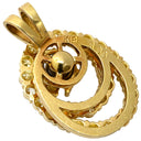 ノンブランド NON BRAND イエローゴールド K18YG ダイヤモンド ペンダントトップ 750 YG ダイヤモンド