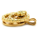 ノンブランド NON BRAND イエローゴールド K18YG ダイヤモンド ペンダントトップ 750 YG ダイヤモンド