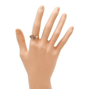 ノンブランド NON BRAND ルビー ダイヤリング イエローゴールド K18YG ルビー ダイヤモンド リング 指輪 レッド 赤 13号