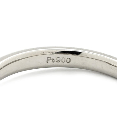 ノンブランド NON BRAND ダイヤリング プラチナシルバー Pt900 ダイヤモンド リング 指輪 1P 1粒 9.5号