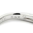 ノンブランド NON BRAND ダイヤモンド リング プラチナシルバー Pt900 ダイヤモンド リング 指輪 10号