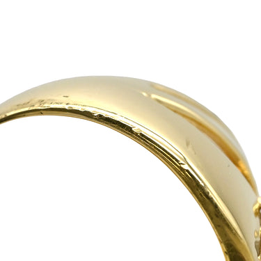 ノンブランド NON BRAND ダイヤリング イエローゴールド K18YG ダイヤモンド リング 指輪 8.5号