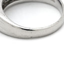 ノンブランド NON BRAND ブルーサファイア ダイヤ リング プラチナシルバー Pt900 サファイア ダイヤモンド リング 指輪 青 プラチナ 12号