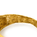 ノンブランド NON BRAND ダイヤリング イエローゴールド K24YG ダイヤモンド リング 指輪 甲丸 10P 10粒 13.5号