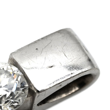 ノンブランド NON BRAND ダイヤ ペンダントトップ ホワイトゴールド K18WG ダイヤモンド ペンダントトップ 1P 1粒 ペンダントヘッド 18K 18金 750