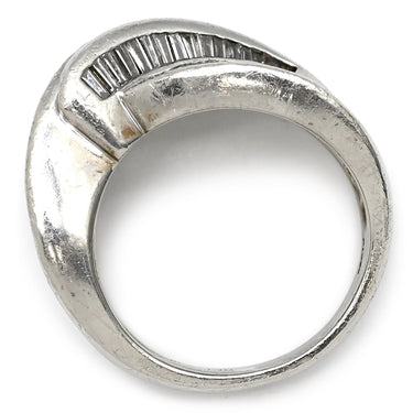 ノンブランド NON BRAND ダイヤリング プラチナシルバー Pt900 ダイヤモンド リング 指輪 11.5号