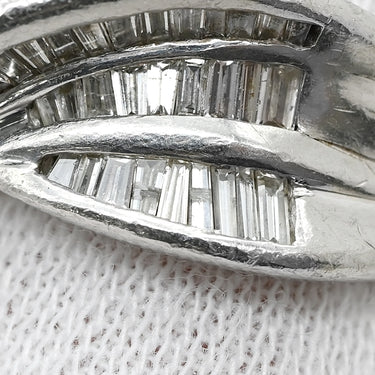 ノンブランド NON BRAND ダイヤリング プラチナシルバー Pt900 ダイヤモンド リング 指輪 11.5号