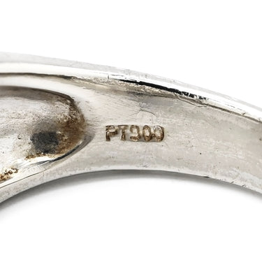 ノンブランド NON BRAND ダイヤリング プラチナシルバー Pt900 ダイヤモンド リング 指輪 11.5号