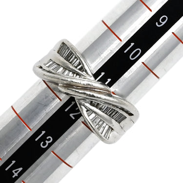 ノンブランド NON BRAND ダイヤリング プラチナシルバー Pt900 ダイヤモンド リング 指輪 11.5号