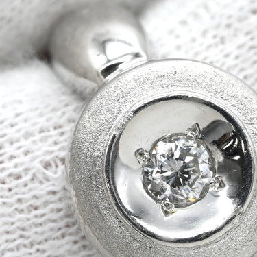 ノンブランド NON BRAND ダイヤリング プラチナシルバー Pt850 ダイヤモンド リング 指輪 1P 1粒 12号