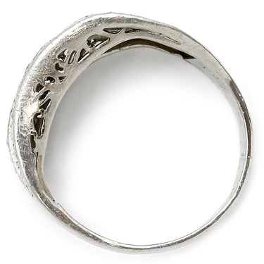 ノンブランド NON BRAND ダイヤリング プラチナシルバー Pt900 ダイヤモンド リング 指輪 10号