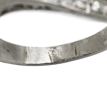 ノンブランド NON BRAND ダイヤリング プラチナシルバー Pt900 ダイヤモンド リング 指輪 10号