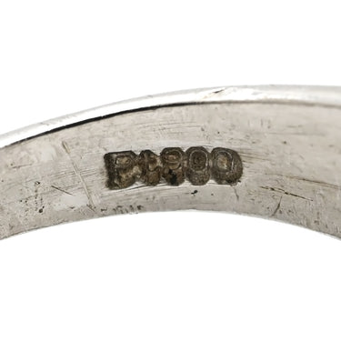 ノンブランド NON BRAND ダイヤリング プラチナシルバー Pt900 ダイヤモンド リング 指輪 10号