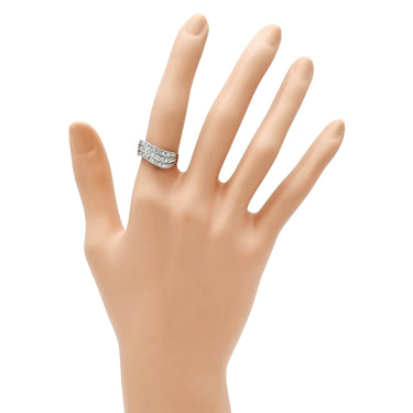 ノンブランド NON BRAND ダイヤリング プラチナシルバー Pt900 ダイヤモンド リング 指輪 10号