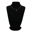 ノンブランド NON BRAND ハート ダイヤペンダント イエローゴールド K18YG ダイヤモンド ネックレス 750 18K