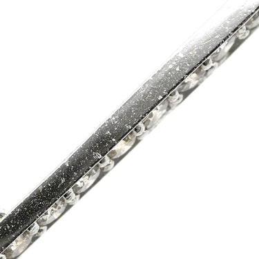 ノンブランド NON BRAND ダイヤペンダント ホワイトゴールド K18WG ダイヤモンド ネックレス 10P 一文字