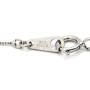 ノンブランド NON BRAND ダイヤペンダント ホワイトゴールド K18WG ダイヤモンド ネックレス 10P 一文字