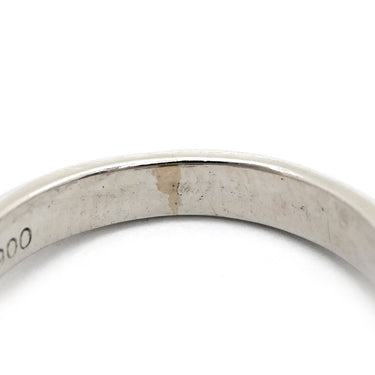 ノンブランド NON BRAND オパール ダイヤリング プラチナシルバー Pt900 オパール ダイヤモンド リング 指輪 5号