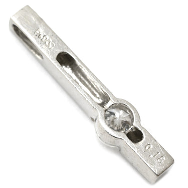 ノンブランド NON BRAND ダイヤ ペンダントトップ プラチナシルバー Pt900 ダイヤモンド ペンダントトップ ペンダントヘッド プラチナ