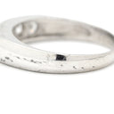 ノンブランド NON BRAND ダイヤリング プラチナシルバー Pt900 ダイヤモンド リング 指輪 5P 5粒 一文字 10.5号