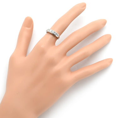 ノンブランド NON BRAND ダイヤリング プラチナシルバー Pt900 ダイヤモンド リング 指輪 5P 5粒 一文字 10.5号