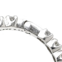 ノンブランド NON BRAND ダイヤピアス 片耳用 プラチナシルバー Pt900 ダイヤモンド ピアス フープピアス