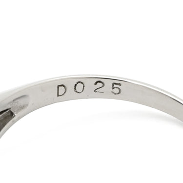 ノンブランド NON BRAND ブルーサファイア ダイヤリング プラチナシルバー Pt900 サファイア ダイヤモンド リング 指輪 青 16号