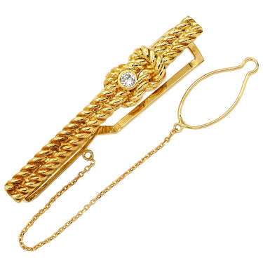 ノンブランド NON BRAND ダイヤモンド イエローゴールド K18YG ダイヤモンド タイピン 750 YG