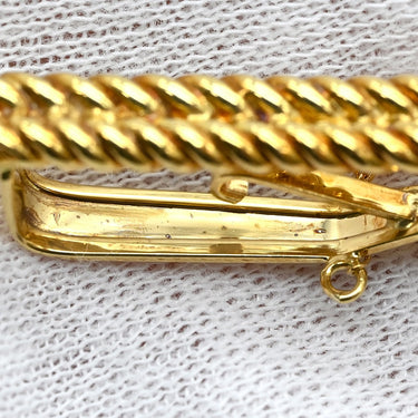 ノンブランド NON BRAND ダイヤモンド イエローゴールド K18YG ダイヤモンド タイピン 750 YG