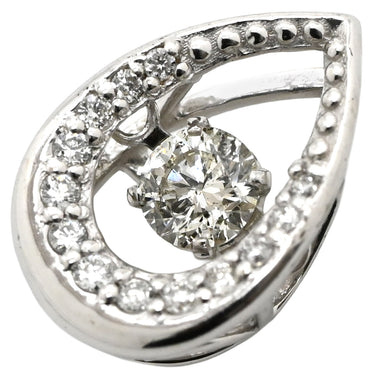 ノンブランド NON BRAND ホワイトゴールド K18WG ダイヤモンド ペンダントトップ 750 WG