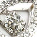 ノンブランド NON BRAND ホワイトゴールド K18WG ダイヤモンド ペンダントトップ 750 WG