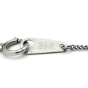 ノンブランド NON BRAND ダイヤペンダント プラチナシルバー Pt900 ダイヤモンド Pt850(チェーン) ネックレス 1P 1粒