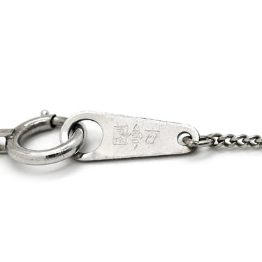 ノンブランド NON BRAND ダイヤペンダント プラチナシルバー Pt900 ダイヤモンド Pt850(チェーン) ネックレス 1P 1粒