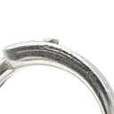 ノンブランド NON BRAND ダイヤリング プラチナシルバー Pt900 ダイヤモンド リング 指輪 1P 1粒 名前の刻印あり 10号