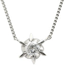 ノンブランド NON BRAND ダイヤペンダント プラチナシルバー Pt850 ダイヤモンド ネックレス 1P 1粒