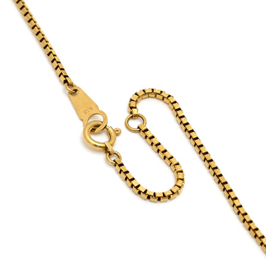 ノンブランド NON BRAND ダイヤペンダント イエローゴールド K18YG ダイヤモンド ネックレス 750 18K