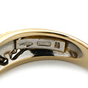 ノンブランド NON BRAND ダイヤ コンビリング イエローゴールドＸホワイトゴールド K18YG K18WG ダイヤモンド リング 指輪 バゲットダイヤ 9号