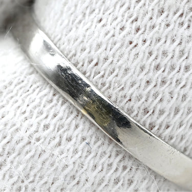 ノンブランド NON BRAND ダイヤリング プラチナシルバー Pt900 ダイヤモンド リング 指輪 V字 Vライン Pm900 8.5号