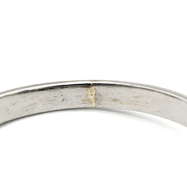 ノンブランド NON BRAND ダイヤリング プラチナシルバー Pt900 ダイヤモンド リング 指輪 V字 Vライン Pm900 8.5号