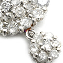 ノンブランド NON BRAND ハートモチーフ ダイヤモンド トップ プラチナシルバー Pt900 ダイヤモンド ペンダントトップ