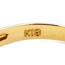 ノンブランド NON BRAND ルビー ダイヤリング イエローゴールド K18YG ルビー ダイヤモンド リング 指輪 レッド 赤 11号