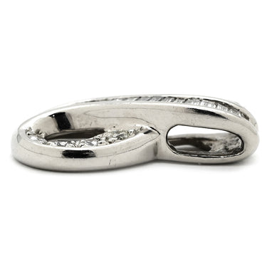 ノンブランド NON BRAND ダイヤ ペンダントトップ プラチナシルバー Pt900 ダイヤモンド ペンダントトップ ペンダントヘッド Pt