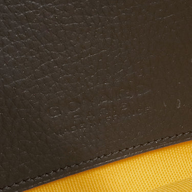 ゴヤール GOYARD セナ ブラック ゴヤールディンキャンバス ポーチ シルバー金具 黒 ヘリンボーン柄